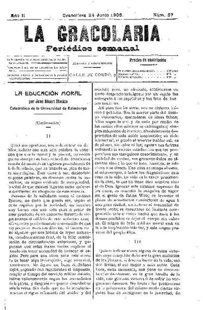 La Gracolaria, 24/6/1905 [Issue]