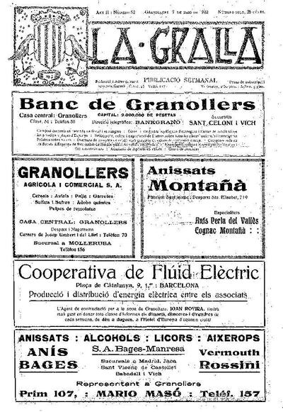 La Gralla, 7/5/1922 [Exemplar]
