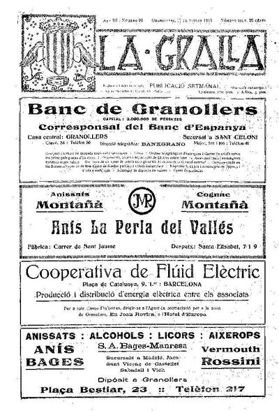 La Gralla, 11/2/1923 [Issue]