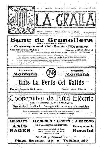 La Gralla, 25/2/1923 [Issue]