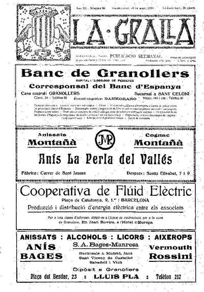La Gralla, 18/3/1923 [Issue]