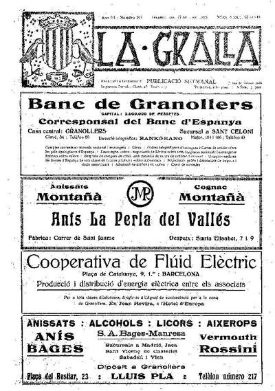 La Gralla, 17/6/1923 [Issue]