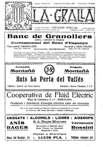 La Gralla, 19/8/1923 [Issue]