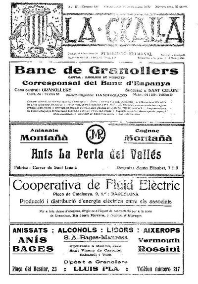 La Gralla, 14/10/1923 [Issue]