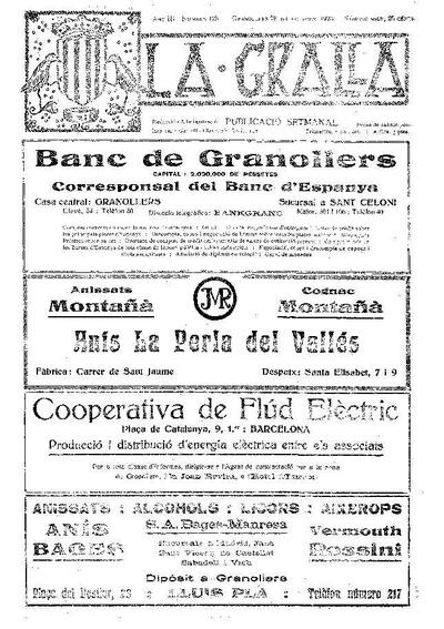 La Gralla, 28/10/1923 [Issue]