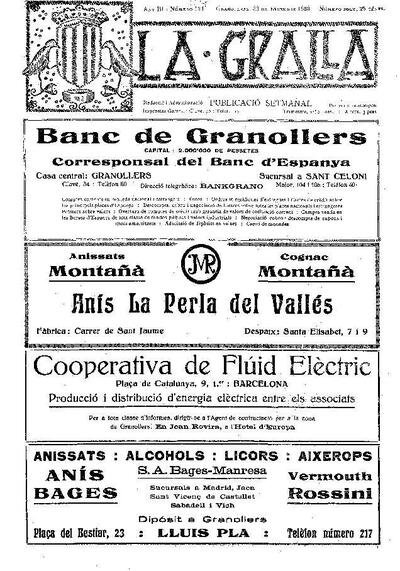 La Gralla, 30/12/1923 [Issue]