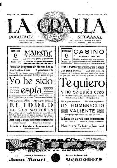 La Gralla, 6/1/1935 [Issue]
