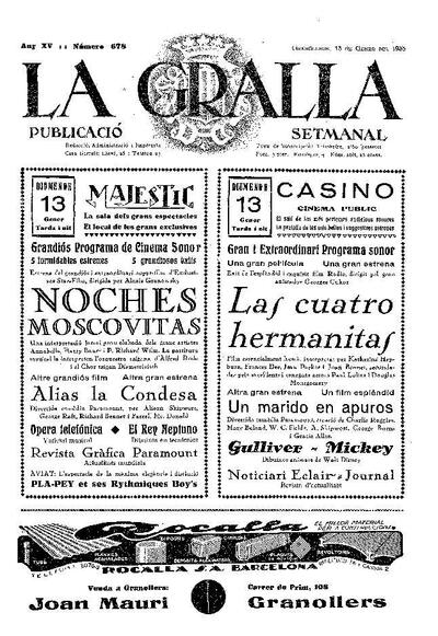 La Gralla, 13/1/1935 [Issue]