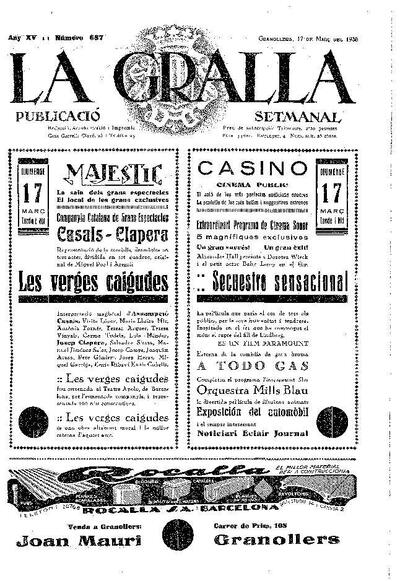 La Gralla, 17/3/1935 [Issue]