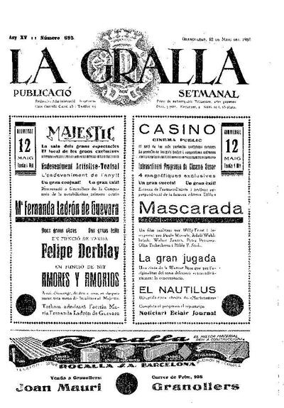 La Gralla, 12/5/1935 [Issue]