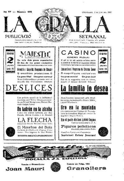 La Gralla, 2/6/1935 [Issue]