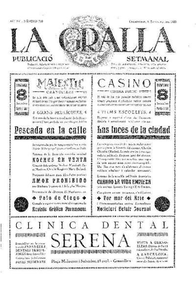 La Gralla, 8/9/1935 [Issue]