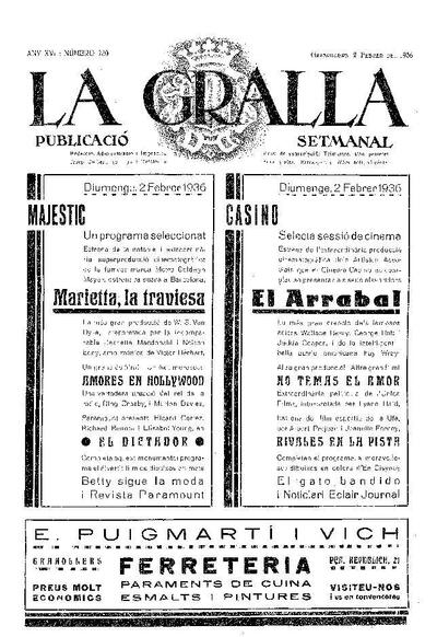 La Gralla, 2/2/1936 [Issue]