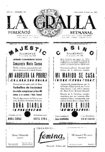 La Gralla, 5/7/1936 [Issue]