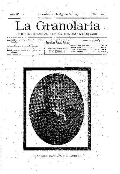 La Granolaria, 22/8/1897 [Ejemplar]