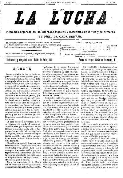 La Lucha, 16/6/1906 [Ejemplar]