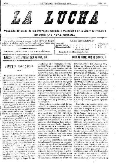 La Lucha, 14/10/1906 [Exemplar]