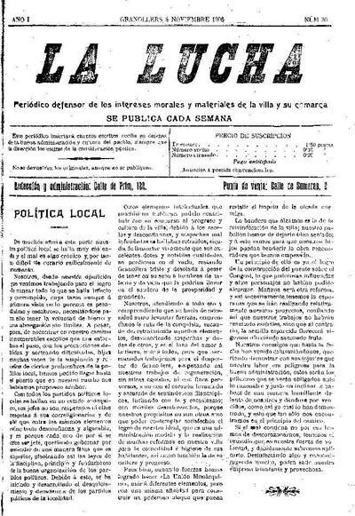 La Lucha, 4/11/1906 [Exemplar]