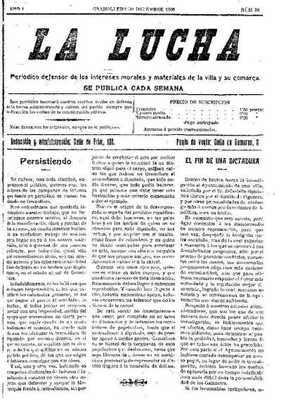 La Lucha, 30/12/1906 [Exemplar]