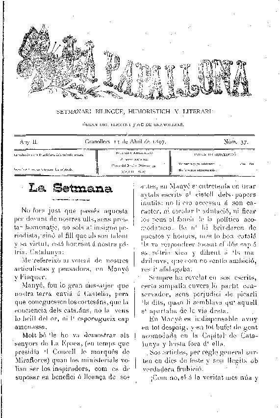 La Papallona, 11/4/1897 [Exemplar]