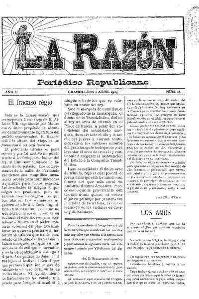 La Razón, 2/4/1904 [Issue]