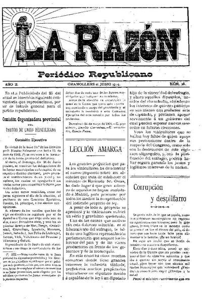 La Razón, 11/6/1904 [Issue]