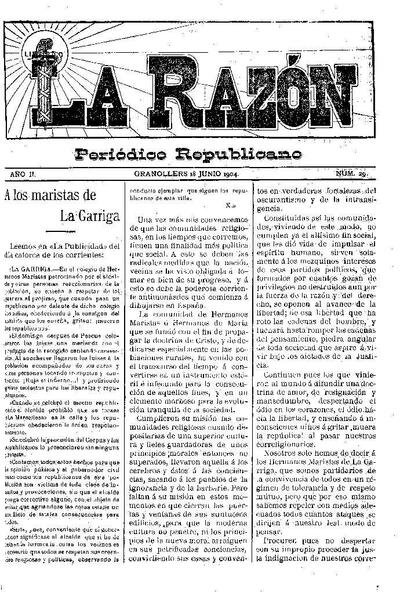 La Razón, 18/6/1904 [Issue]