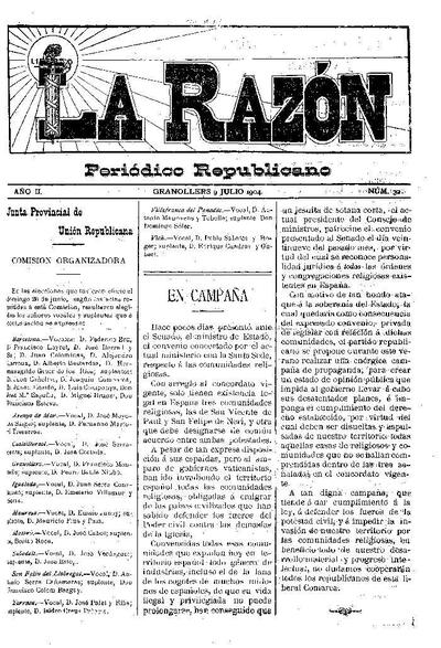 La Razón, 9/7/1904 [Issue]