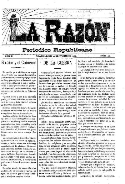 La Razón, 17/9/1904 [Issue]