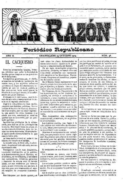 La Razón, 29/10/1904 [Issue]