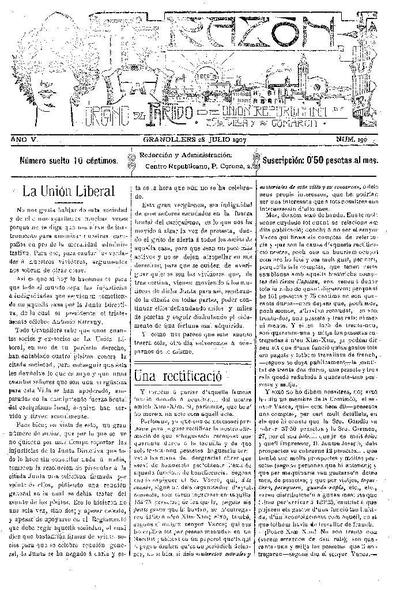 La Razón, 28/7/1907 [Ejemplar]