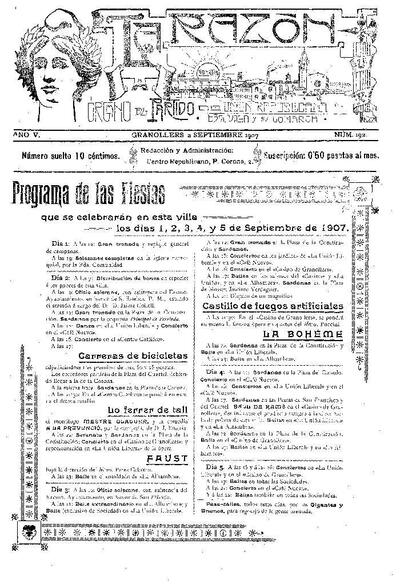 La Razón, 2/9/1907 [Ejemplar]