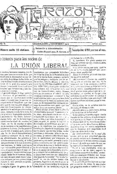 La Razón, 3/11/1907 [Issue]