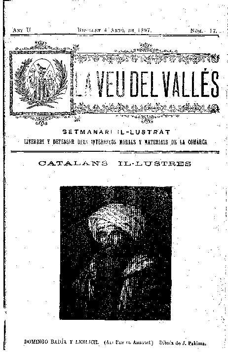 La Veu del Vallès, 4/4/1897 [Ejemplar]