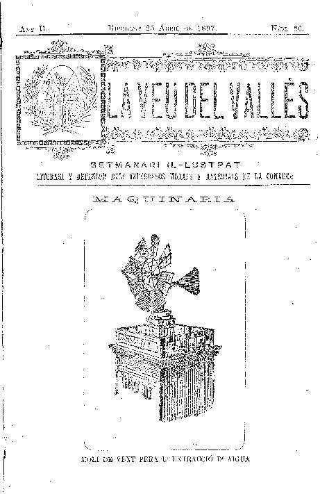 La Veu del Vallès, 25/4/1897 [Issue]