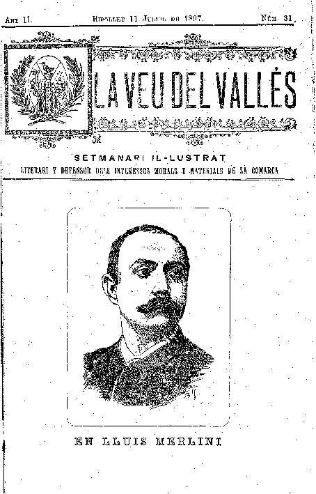La Veu del Vallès, 11/7/1897 [Issue]