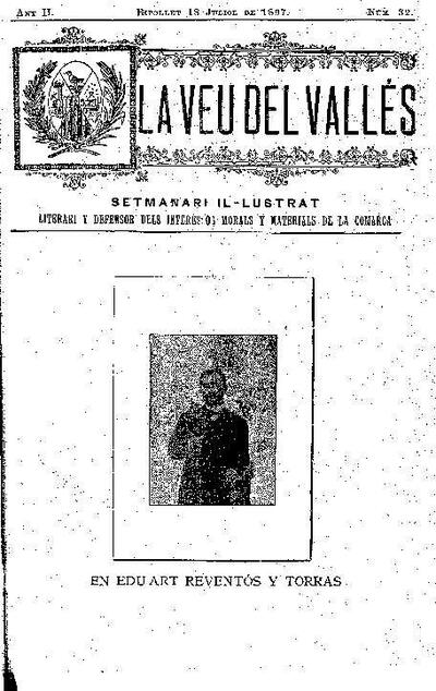 La Veu del Vallès, 18/7/1897 [Issue]