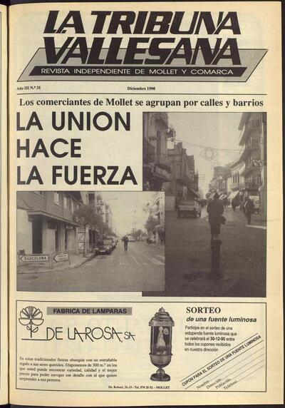 La tribuna vallesana, 1/12/1990 [Issue]