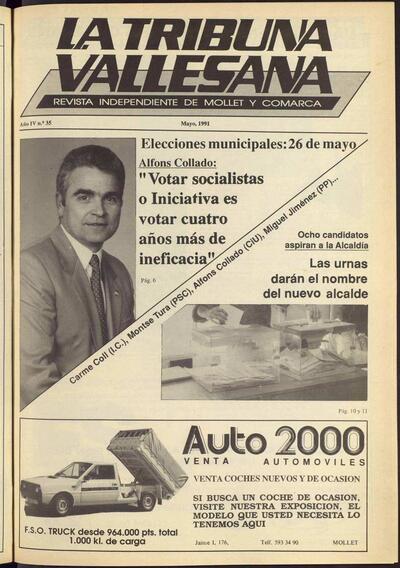 La tribuna vallesana, 1/5/1991 [Issue]