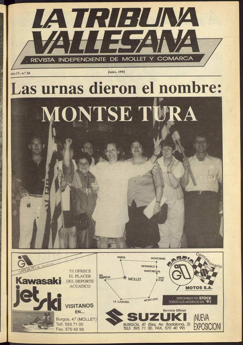 La tribuna vallesana, 1/6/1991 [Issue]