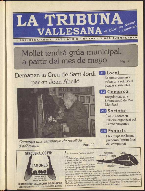 La tribuna vallesana, 3/4/1997 [Exemplar]