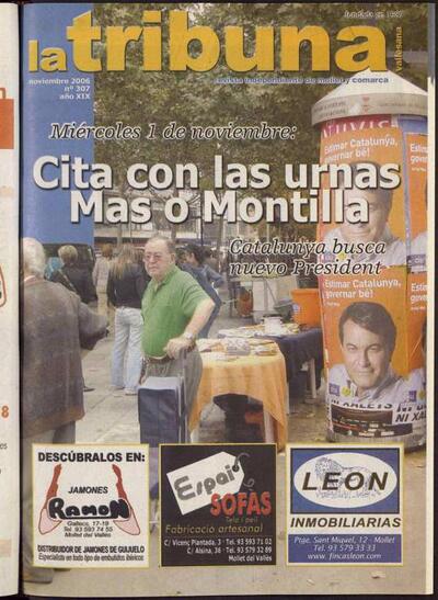 La tribuna vallesana, 1/11/2006 [Issue]
