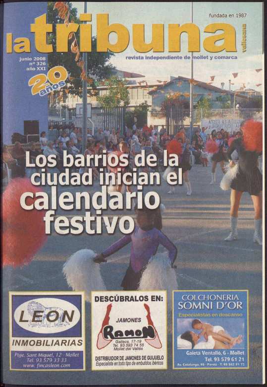 La tribuna vallesana, 1/6/2008 [Issue]