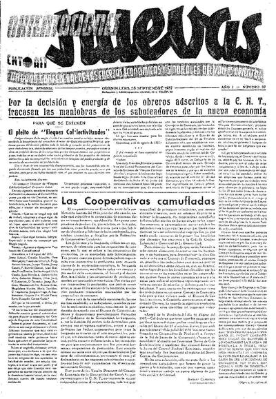 Orientaciones Nuevas, 23/9/1937 [Issue]