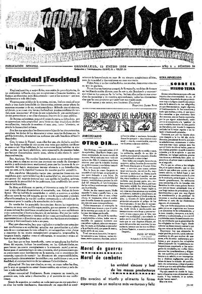 Orientaciones Nuevas, 13/1/1938 [Issue]