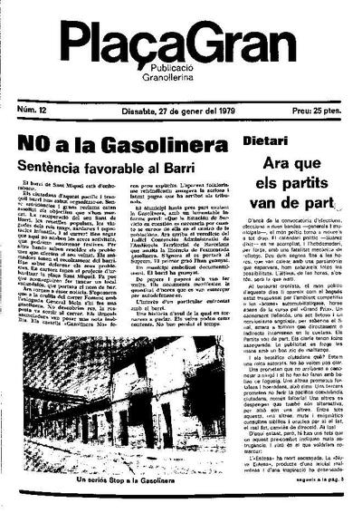 Plaça Gran, 27/1/1979 [Issue]