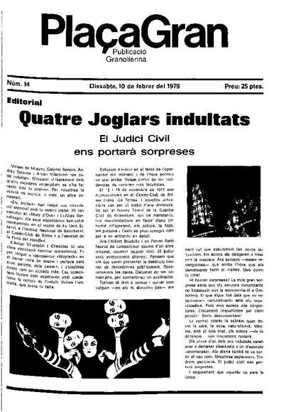 Plaça Gran, 10/2/1979 [Issue]
