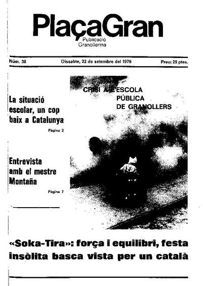 Plaça Gran, 22/9/1979 [Issue]