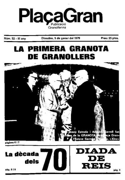 Plaça Gran, 5/1/1980 [Issue]