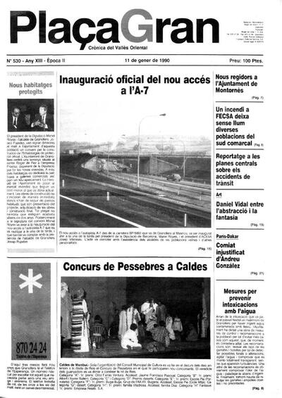 Plaça Gran, 11/1/1990 [Issue]